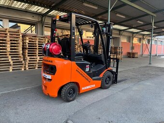 Čelní vysokozdvižný vozík Hangcha 1800kg, LPG, GCT Nissan - 3