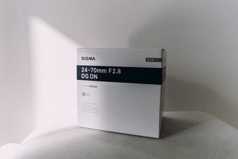 Sigma 24-70 f2.8 DG DN Art (Sony FE). V záruce - 3