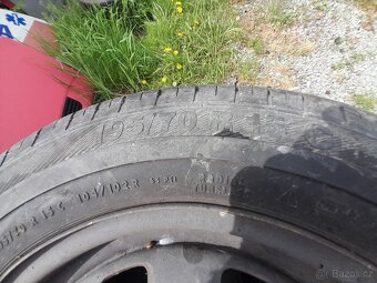 Sada kol VW T4 letní 195 /70 R15 C - 3