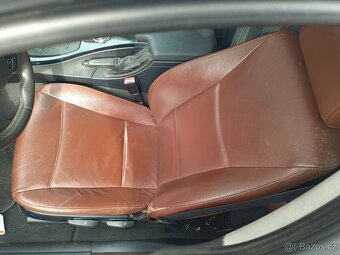 Hnědý kožený interiér E91 BMW komplet - 3