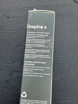 Nový chytrý náramek FITBIT Inspire 3, PC 2 300,- - 3