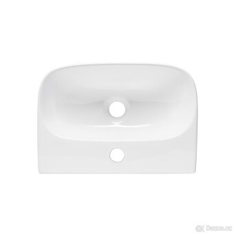 Umyvadlo SAT Brevis 43x30 cm bez přepadu SATBRE4330R - 3
