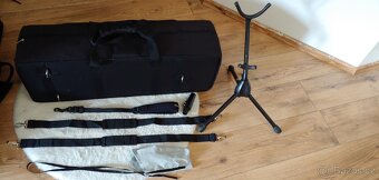 Tenorsaxofon Amati ATS 63 Antique zánovný + príslušenstvo - 3