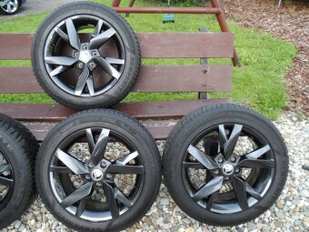 Originál Alu Kola 17 Škoda 5X112 ET 46 Zachovalé - 3