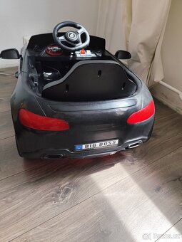 Elektrické autíčko Cabrio Fast Wing černé - 3