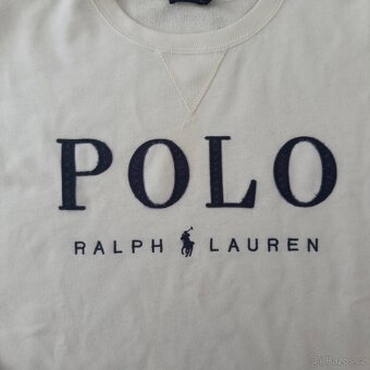 Ralph Lauren Polo bílá dámská mikina | vel. L | solidní stav - 3