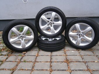 LETNÍ ALU KOLA ŠKODA 5 X 100 195 55 15 - 3