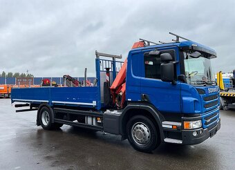 Scania P280 - valník s hydraulickou rukou Palfinger - 3