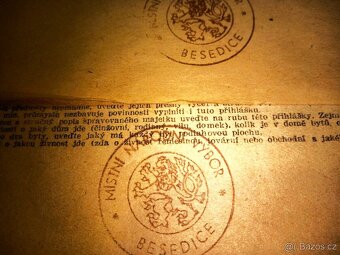 Vlado Bahna, výkres 1928 zabavený SS a konfiskovaný KSČ - 3