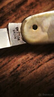 Starý kapesní nožik. - 3