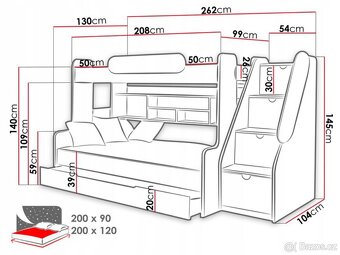Dětská patrová postel - 3