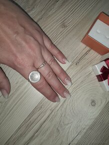luxusní stříbrný prstýnek - 3