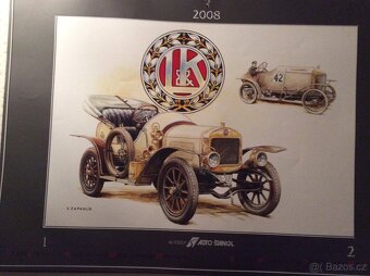 Nástěnný Sběratelský kalendář od Zapadlíka rok 2008 - 3