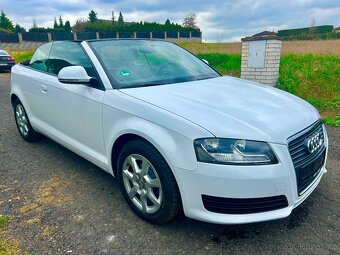 Audi a3 cabrio 1.6mpi 75kw,r.v.2009, naj 131tis. Km, servisn - 3