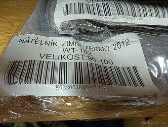 Prodám funčkní prádlo - Termo letní i zimní 2012 set - 3