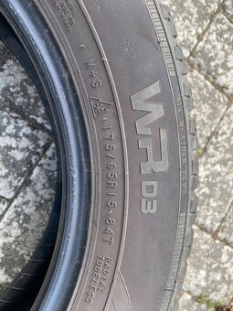 175/65 R15 84T zimní použité pneu NOKIAN WR D3 - 3