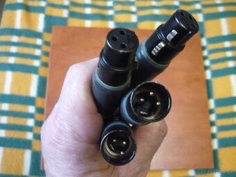 PAD ako Purist Audio Design , HIGH END kábel 1m XLR - - 3