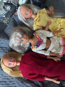Retro stare panenky barbie mattel a simba celek - 3