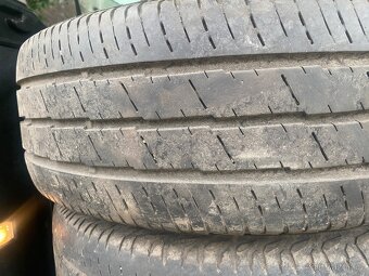 Plechové disky 16” 5x120 a letní pneu 215/65/R16C - 3