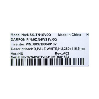 Billentyűzet Toshiba Satellite C650 C655 C660 C665 C670 L650 - 3