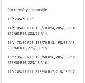 Sněhové řetězy - 3