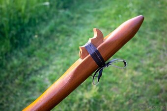 Indiánská flétna Cherokee 70 cm, ručně vyrobená - 3