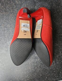 Červené lodičky vel. 37 - 3