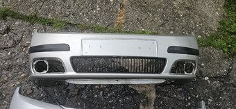 Fabia 1 facelift přední nárazník, 9151 stříbrný - 3