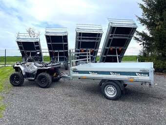Sklápěcí přívěs DEBON PW 0 ELEKTRO, 250x160x30, 445 kg, 150 - 3