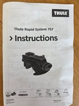 Thule Wingbar EVO 155cm montáž na podélníky - 3