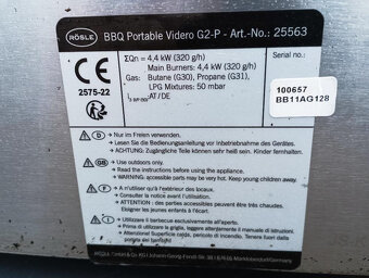 Plynový gril Videro G2-P, 50mbar - Rösle - Zamluveno. - 3