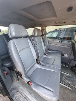 Mercedes vito viano kožené sedačky - 3