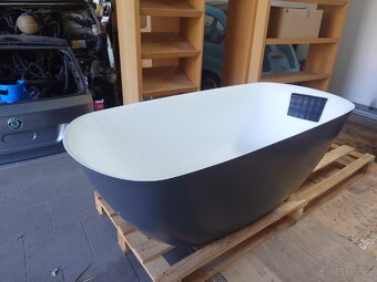 Mramorová vana Riho Bilbao 170x80 - 3