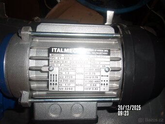 eletromotor 0,25kw - 3