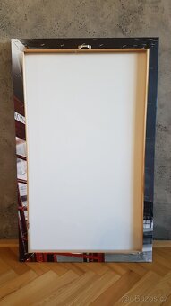 Obraz 80 x 50 cm, červená telefonní budka - 3