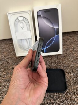 iPhone 16 Pro 256gb Black. Stav noveho, 18m zaruka, obal. - 3