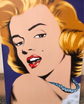 Velký obraz Marilyn Monroe 140x100 - 3