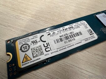 HP SSD M.2 512GB PCIe NVME, 4,6gb/s, 3,7gb/s, skoro novy kus - 3