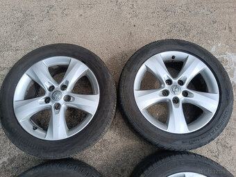 Astra J / Zafira C - alu 7x17 et44 + letní 225/50/17 - 3