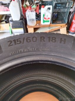 Letní pneu Continental EcoContact 215/60/R18 - téměř nové - 3