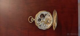 Zlaté 14K kapesní hodinky Chronometre CORGEMONT - 3