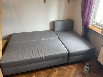 Rozkládací gauč s úložným prostorem - 3