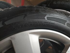 ALU kola 8Jx17 H2 ET39 5x112 originál Audi - 3