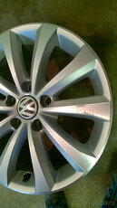 Disk originál VW vel. 16" + zimní pneu GoodYaer - 3