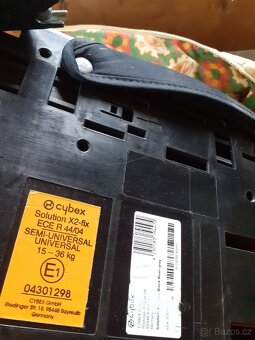 Autosedačka cybex solution x2-fix 15-36kg - 3