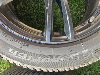 Alu kola 17" + zim. pneu 215/55 R17 – Škoda, 5x112 - 3
