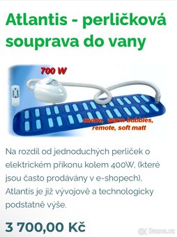 Masážní přístroj do vany SPA bublinková koupel Air bubble - 3