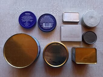 Staré plechové krabičky - 3