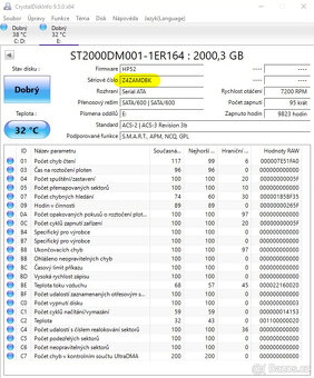 2 ks - Seagate 3.5" HDD - 2TB - ST2000DM001 - 3