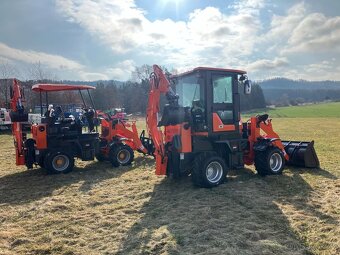 TRAKTORBAGR JM08 NAKLADAČ+MINIBAGR 4x4 - 3